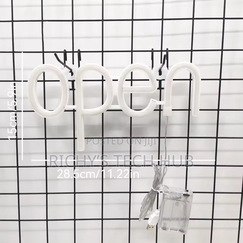 Neon Open Light Sign Lamp for Shop