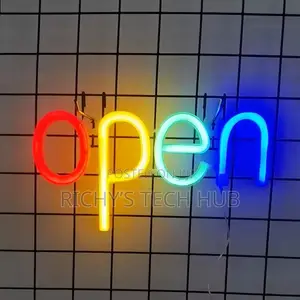 Neon Open Light Sign Lamp for Shop