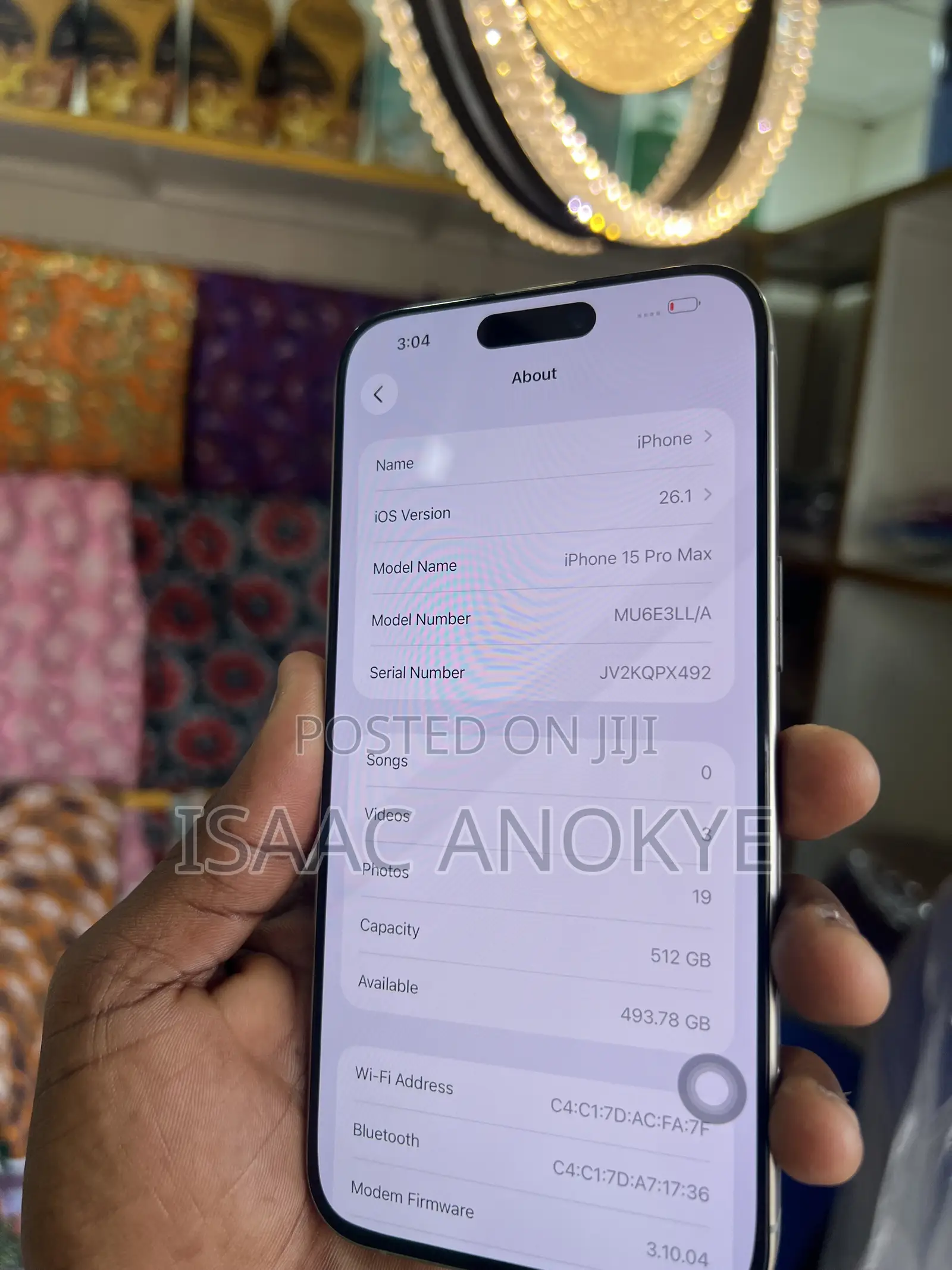 Apple iPhone 15 Pro Max 512 GB Gray