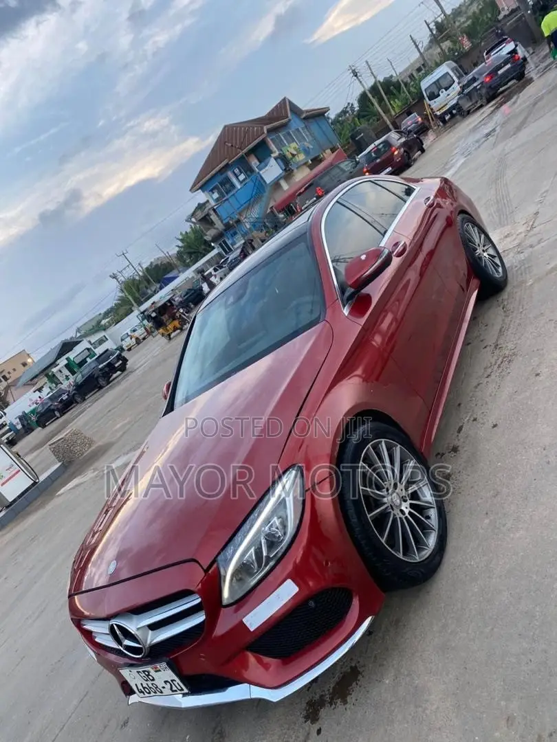 Mercedes-Benz C300 Base 4Matic Sedan AWD (2.0L 4cyl 7A) 2016 Red