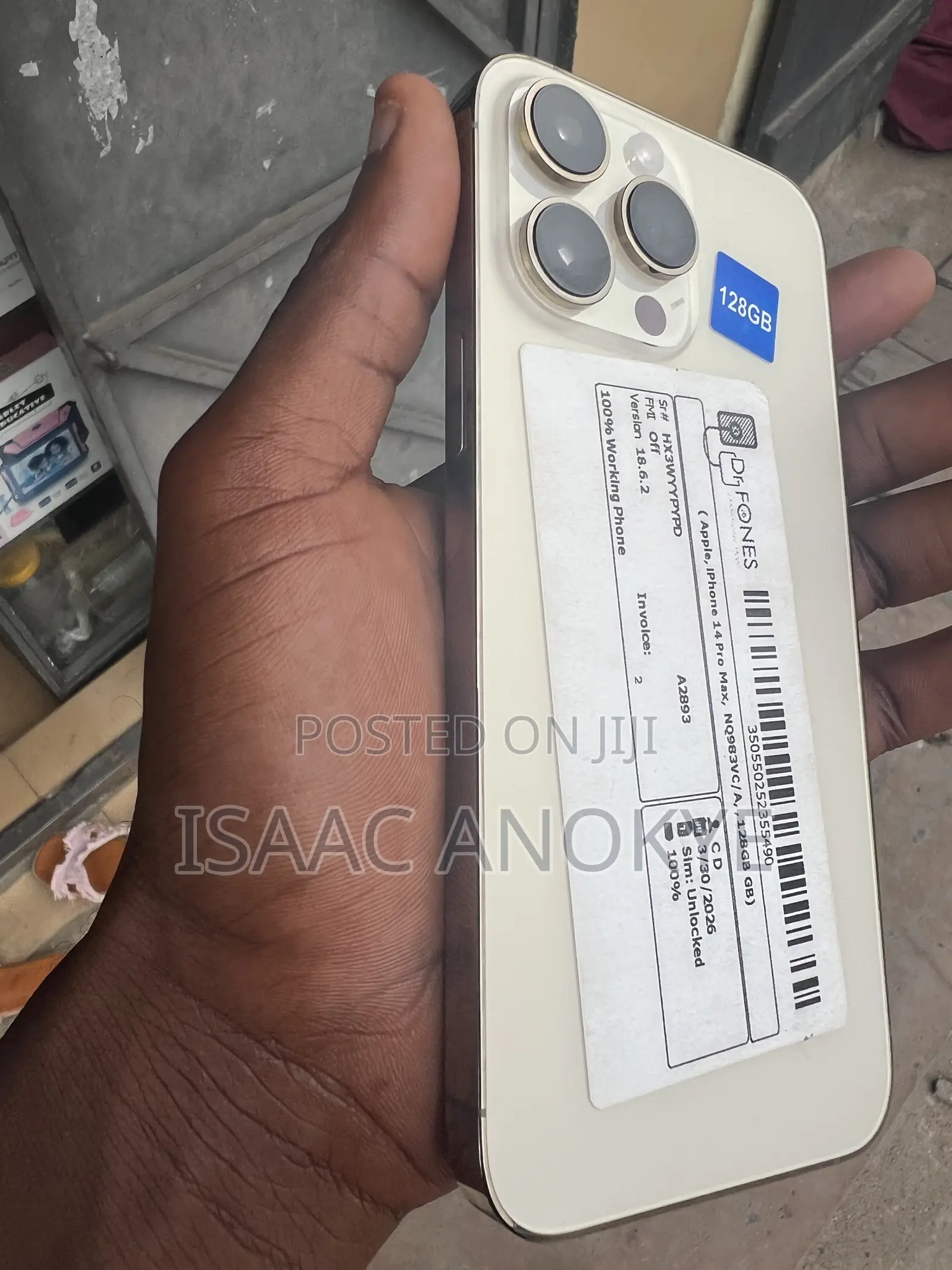 Apple iPhone 14 Pro Max 128 GB Gold