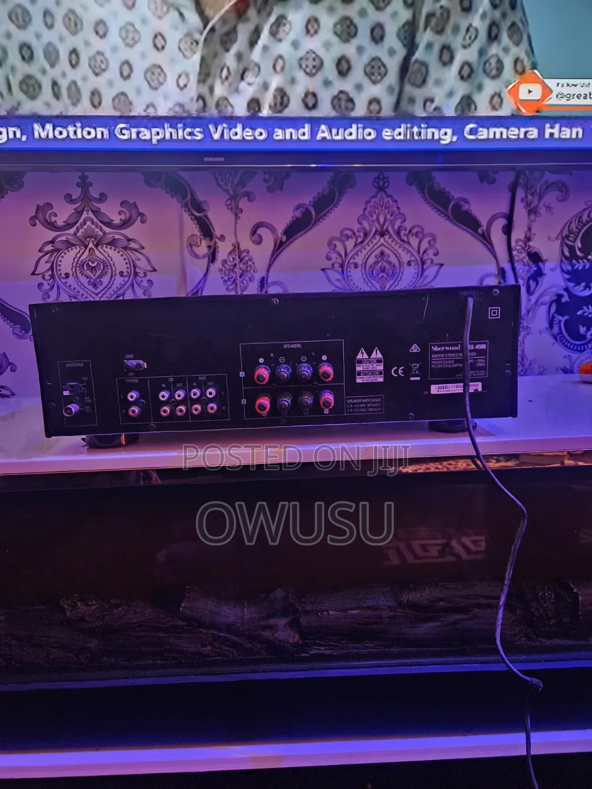Sherwood Rx4508 Bluetooth Stereo Amplifier
