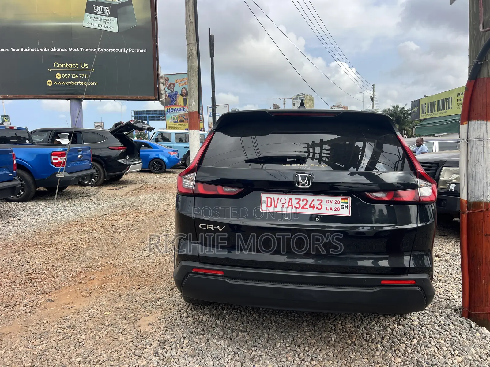 Honda CR-V EX-L AWD 2023 Black