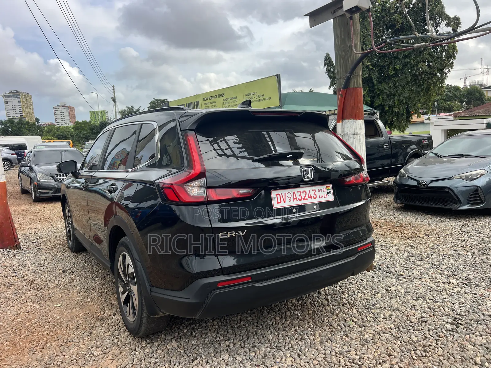 Honda CR-V EX-L AWD 2023 Black