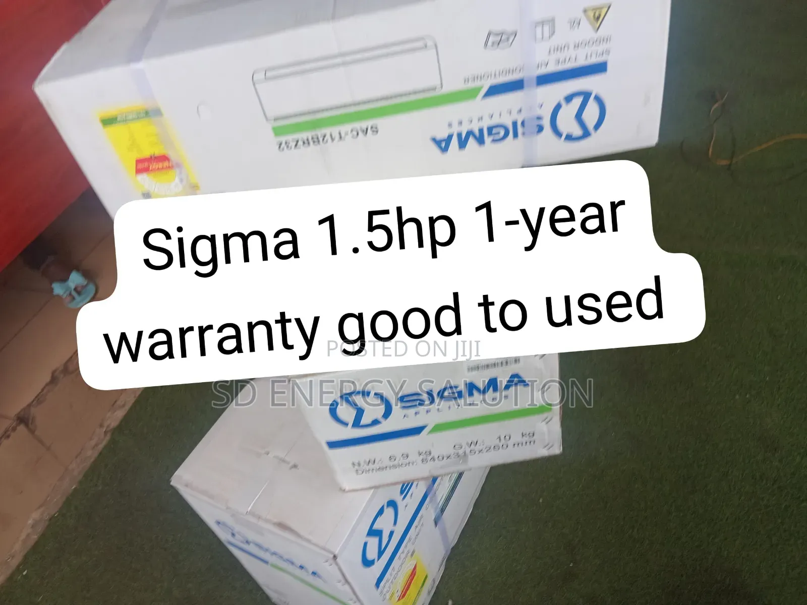 Sigma 1.5HP Split Air Conditioner – Strong Cooling, Quality Build