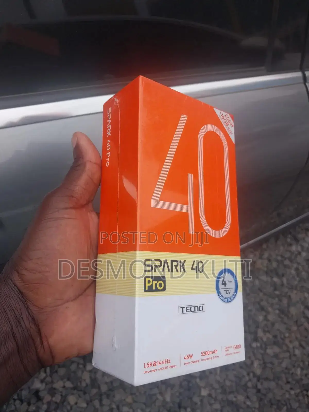 New Tecno Spark 40 Pro+ 256 GB Silver