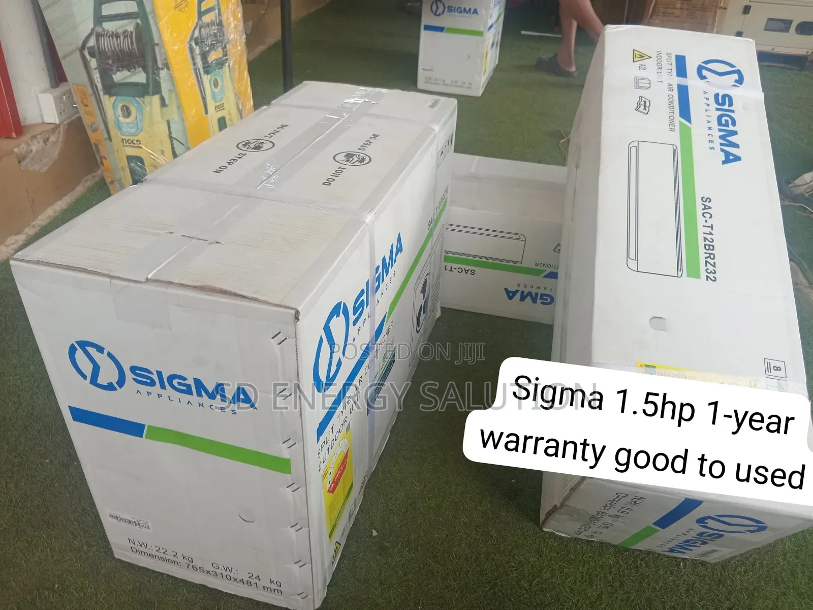Sigma 1.5HP AC Reliable Durable Air Conditioner for Everyday Cooling