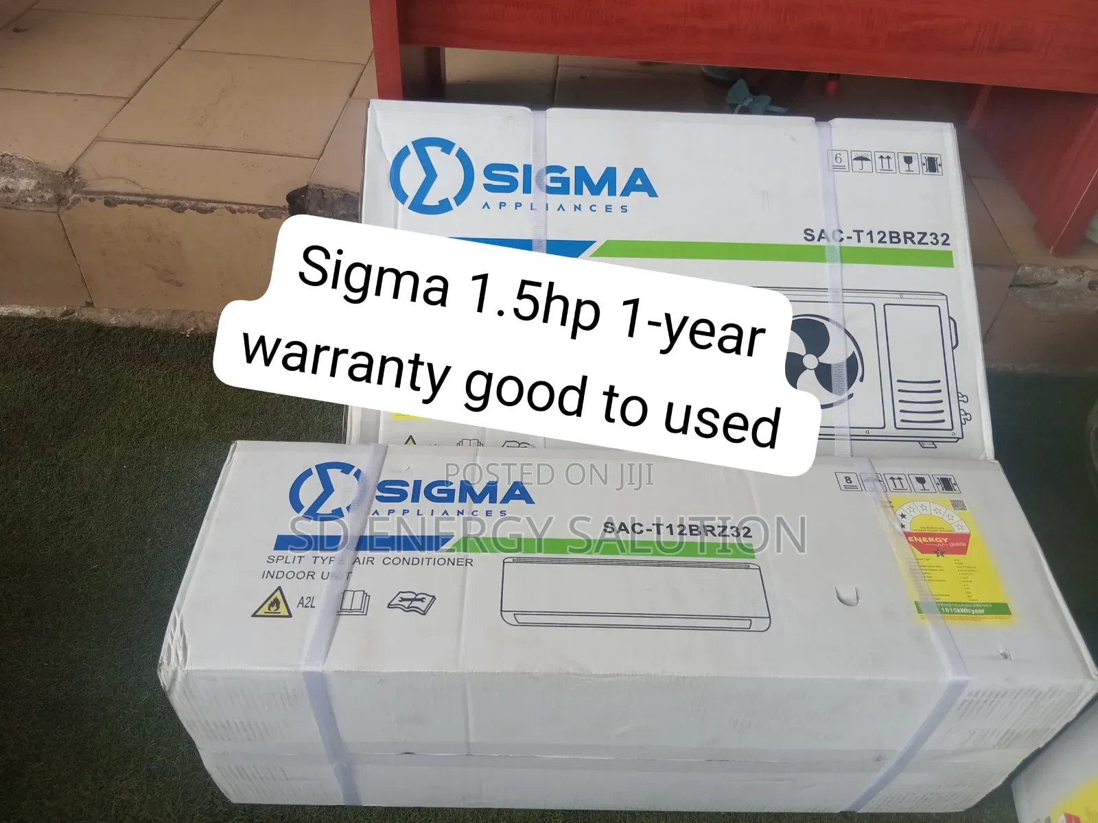 Sigma 1.5HP AC Reliable Durable Air Conditioner for Everyday Cooling