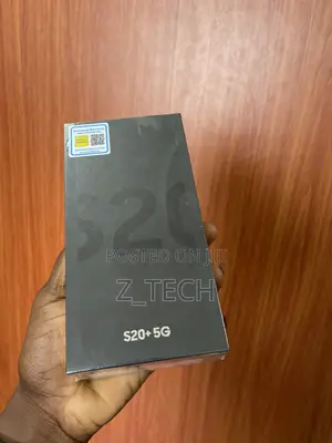 New Samsung Galaxy S20+ 5G 128 GB Black