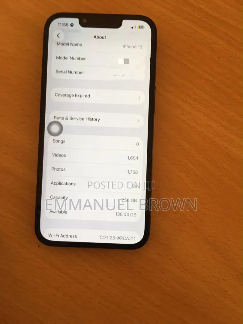 New Apple iPhone 13 256 GB Black