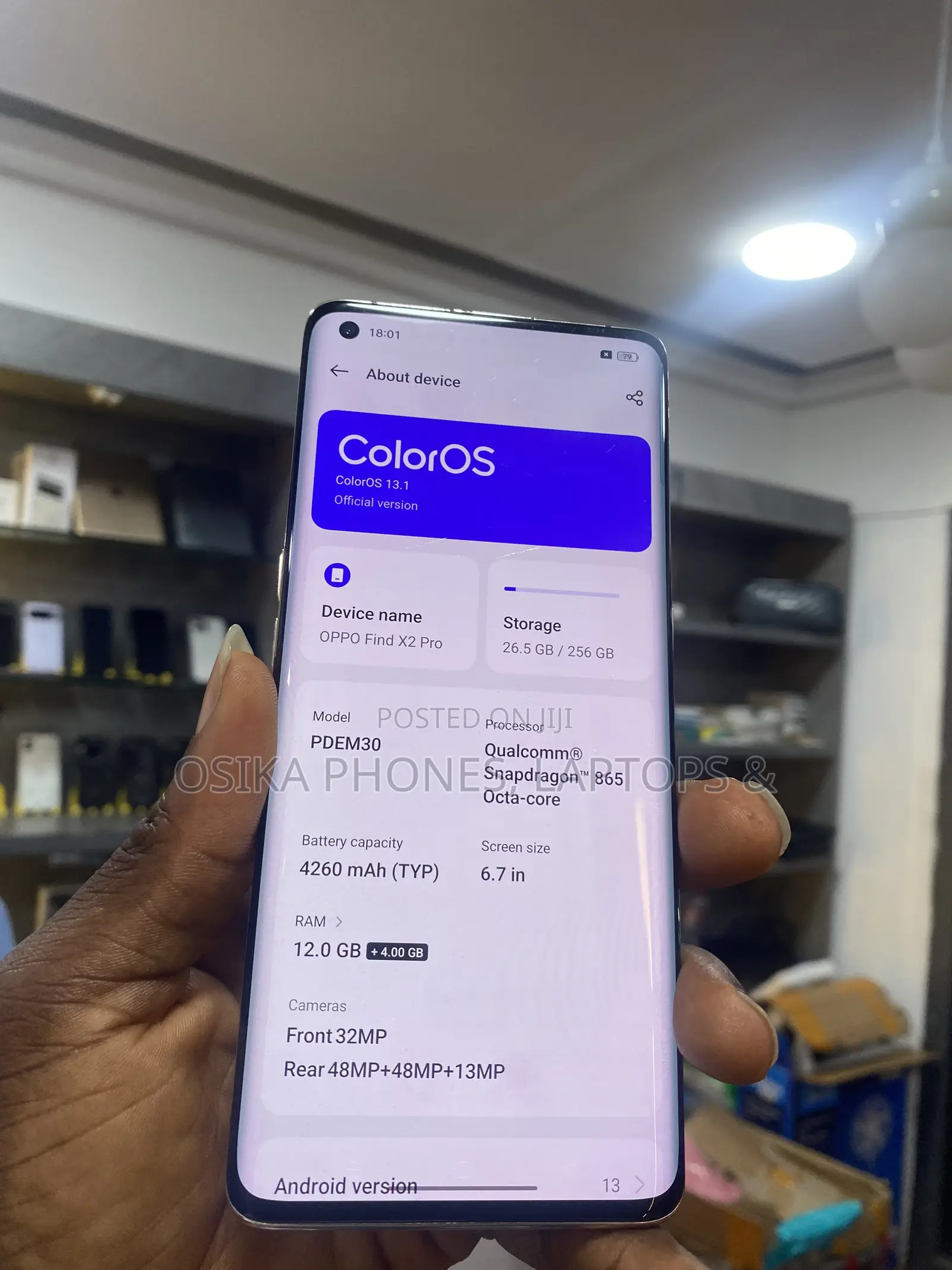 Oppo Find X2 Pro 512 GB Orange