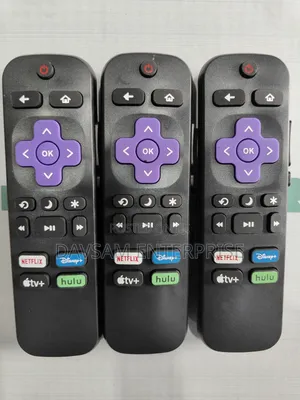 TCL ,Sharp and Hisense Roku Smart TV Remote