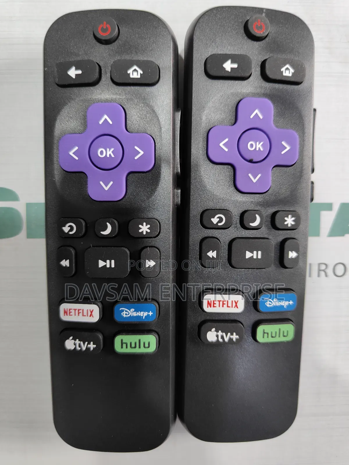 TCL ,Sharp and Hisense Roku Smart TV Remote