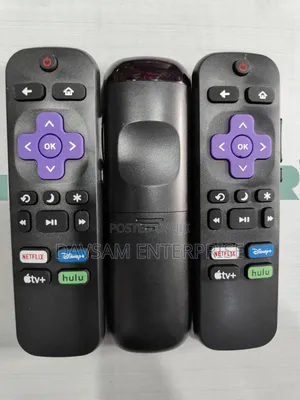 TCL ,Sharp and Hisense Roku Smart TV Remote