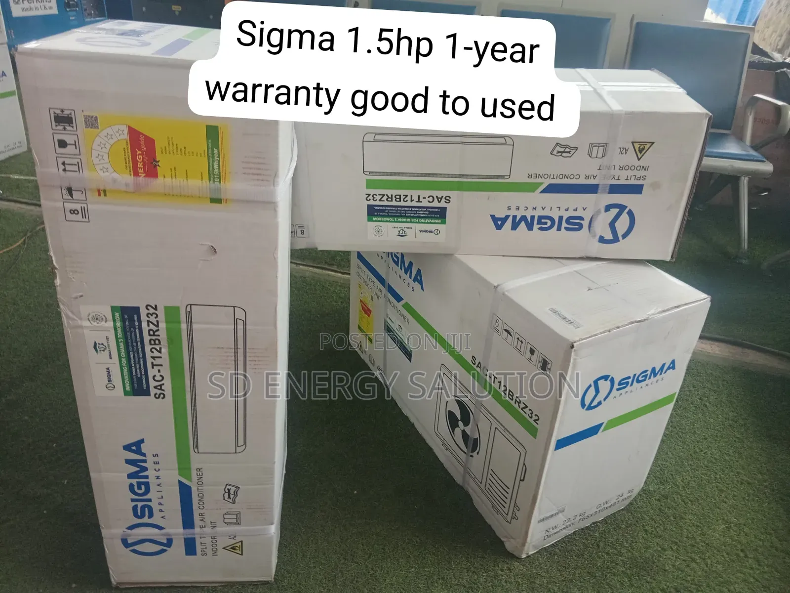 Sigma 1.5HP Split Air Conditioner – Strong Cooling Power With Durable
