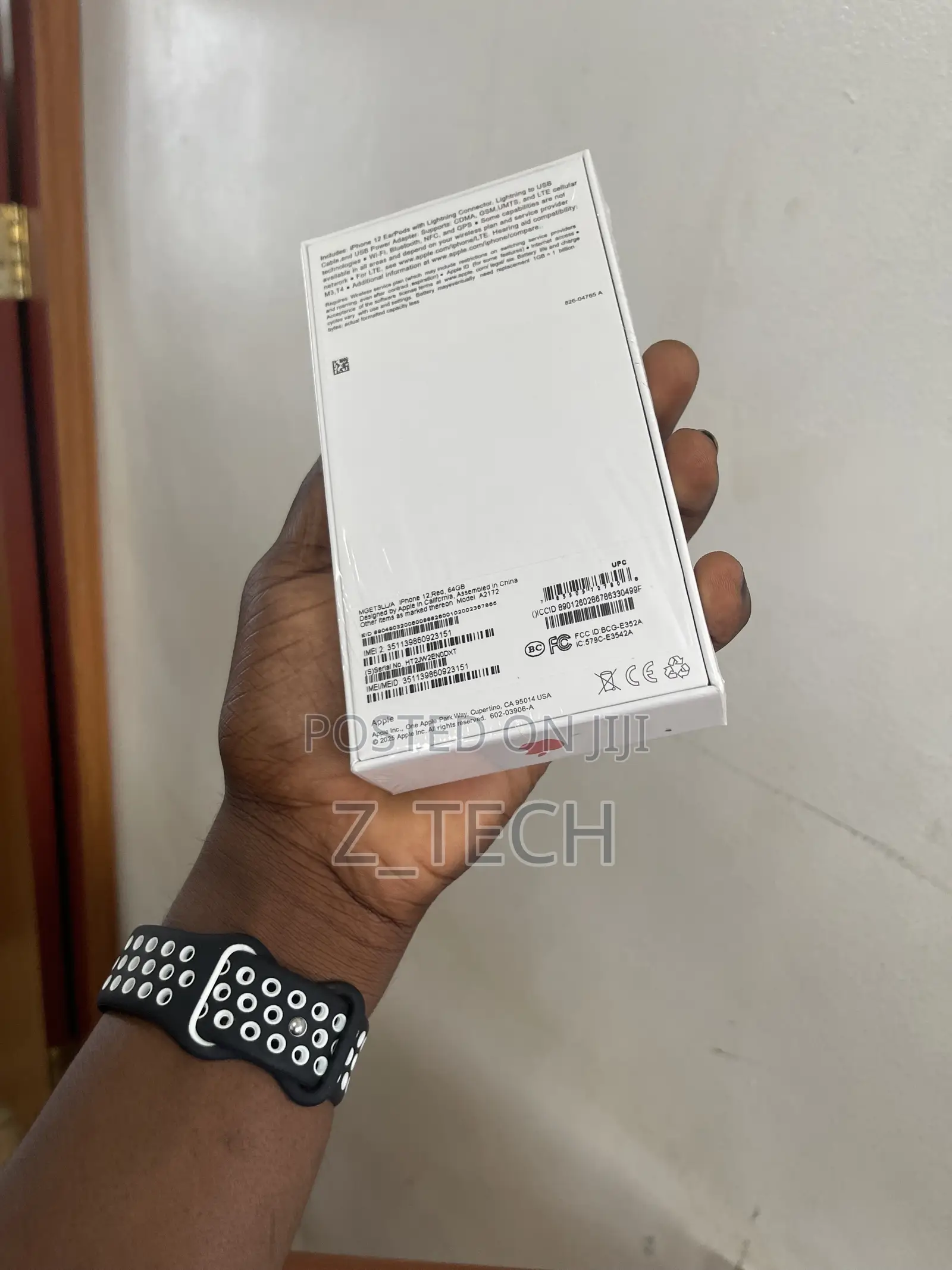 New Apple iPhone 12 128 GB Red