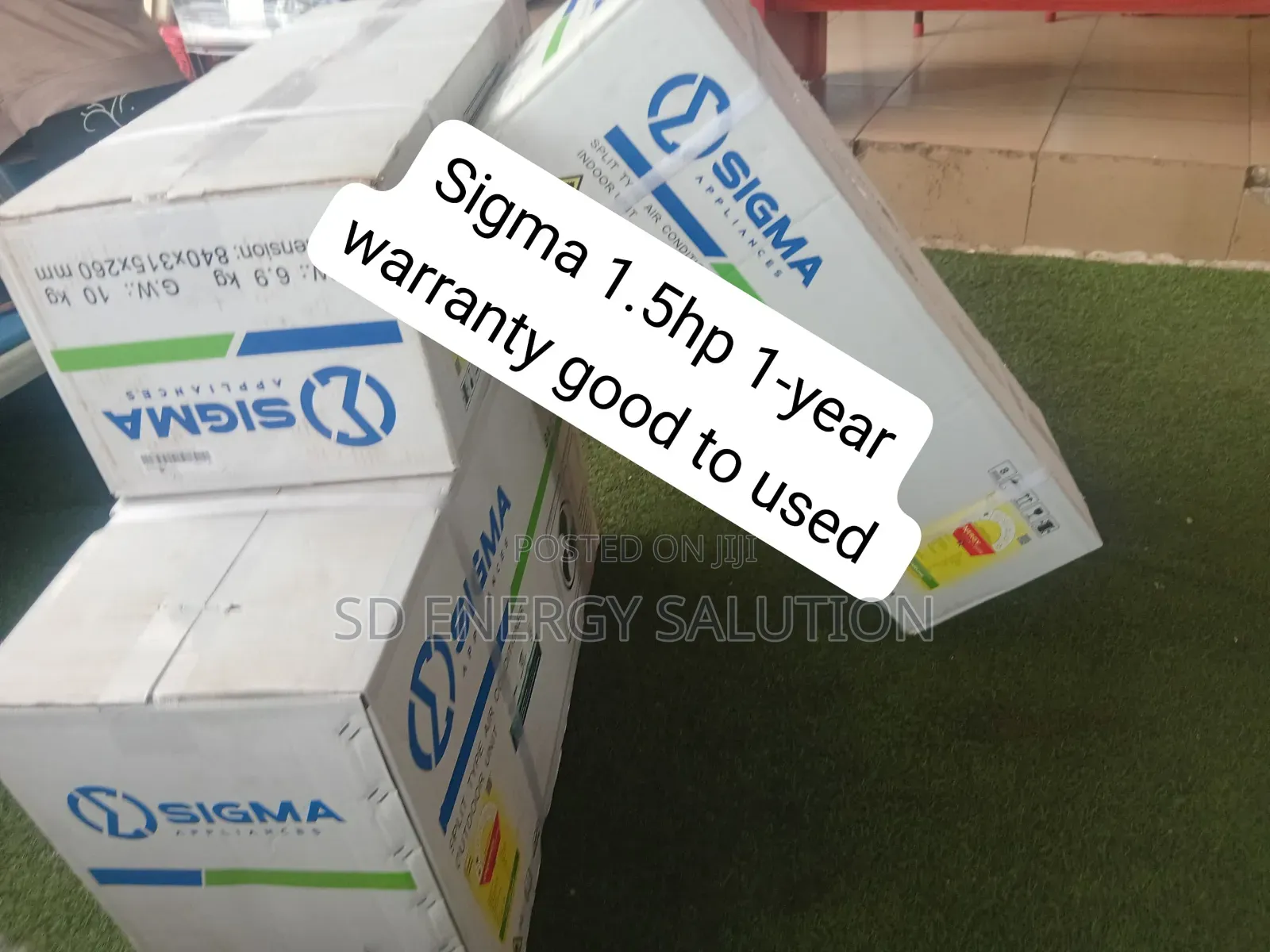 Sigma 1.5HP Split Quality Air Conditioner Built for Powerful Cooling