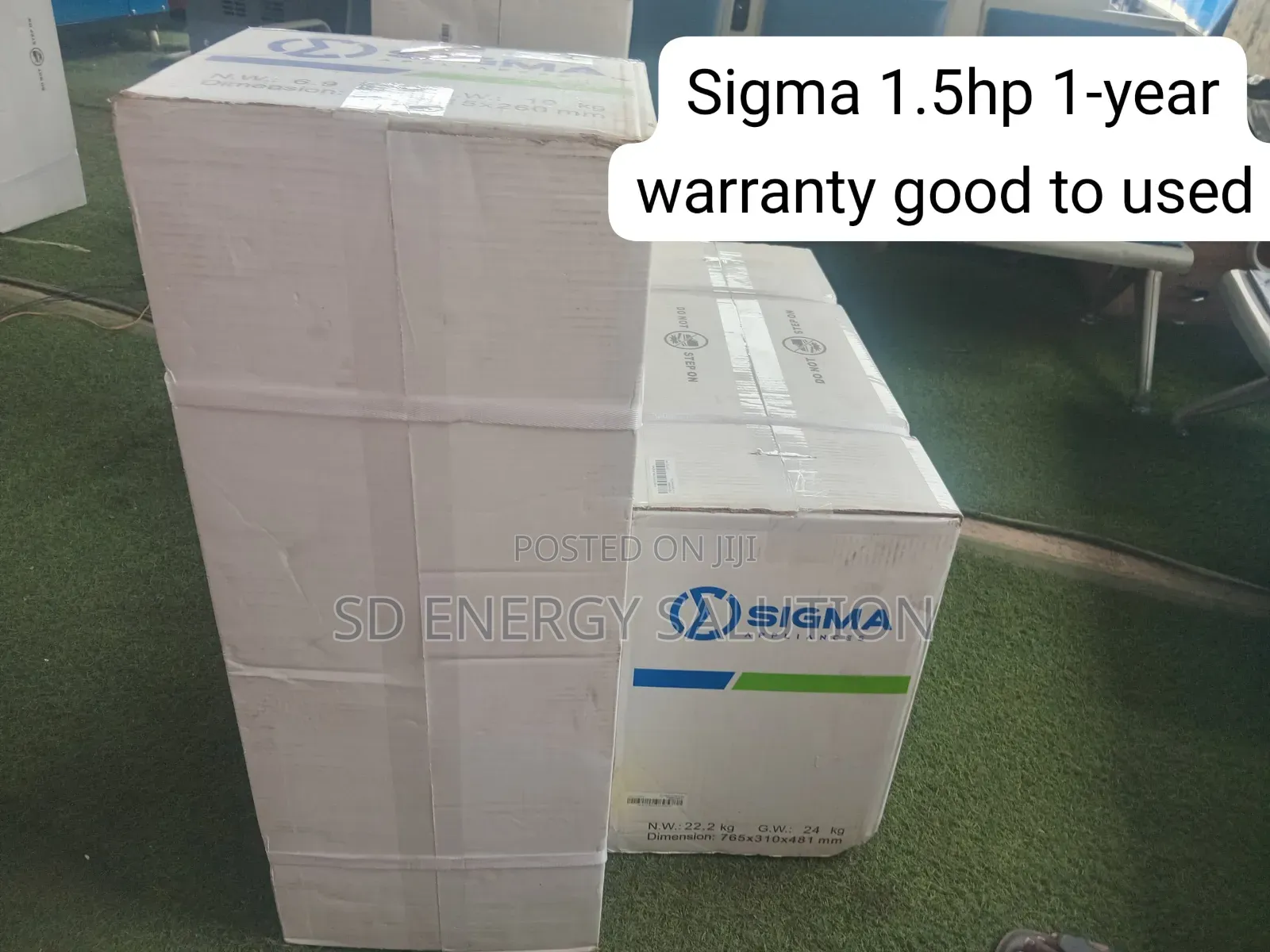 Sigma 1.5HP Split Quality Air Conditioner Built for Powerful Cooling
