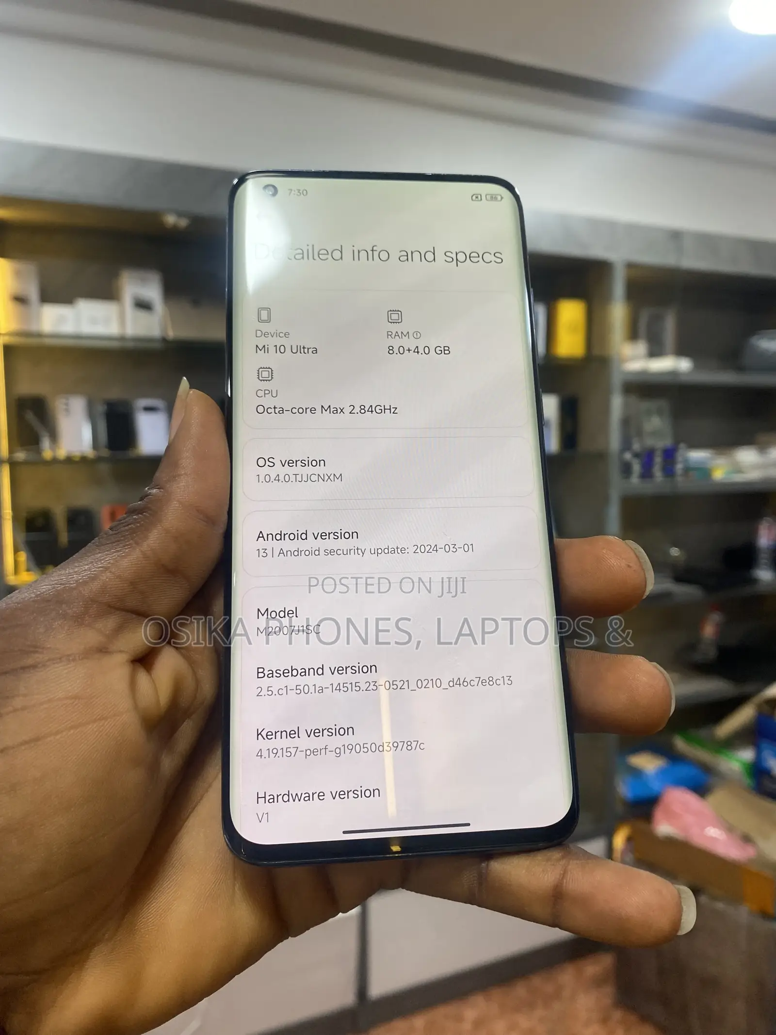 Xiaomi Mi 10 Ultra 256 GB Black