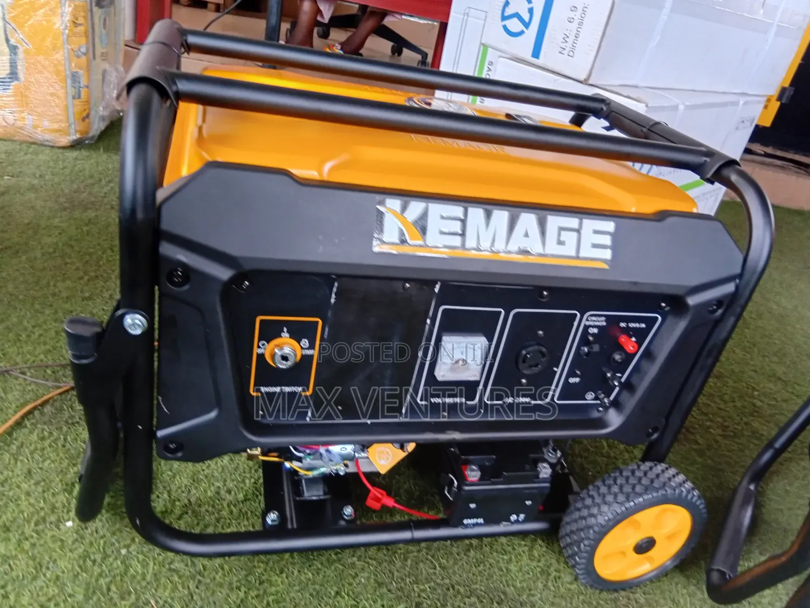 KEMAGE 7.5KVA Powerful Petrol Generator Brand New 7.5kva