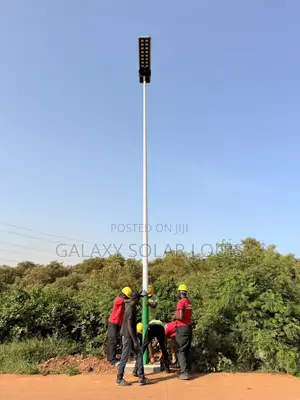8m Galvanized Import Streetlight Pole