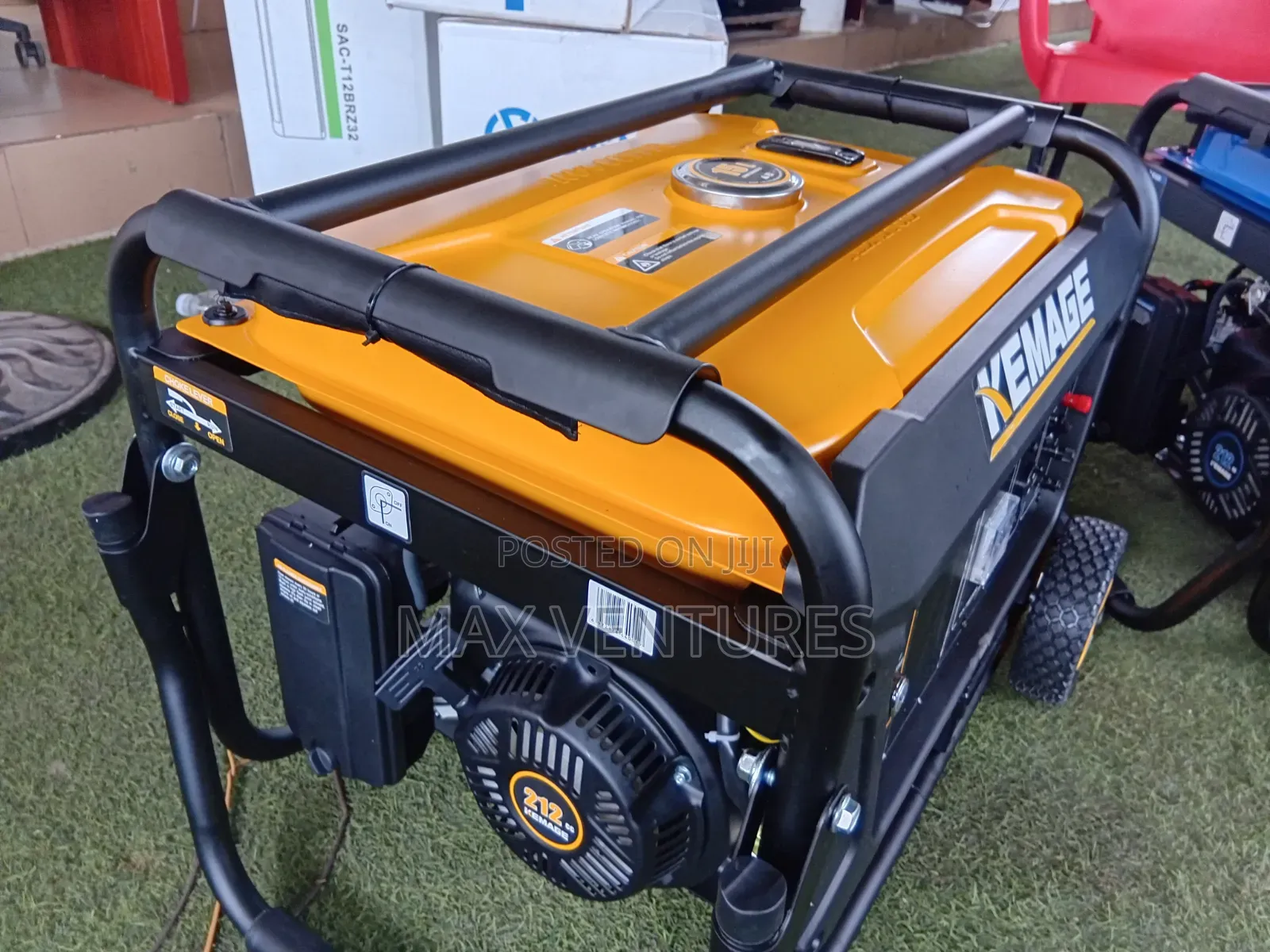 KEMAGE 7.5KVA Powerful Petrol Generator Brand New 7.5kva