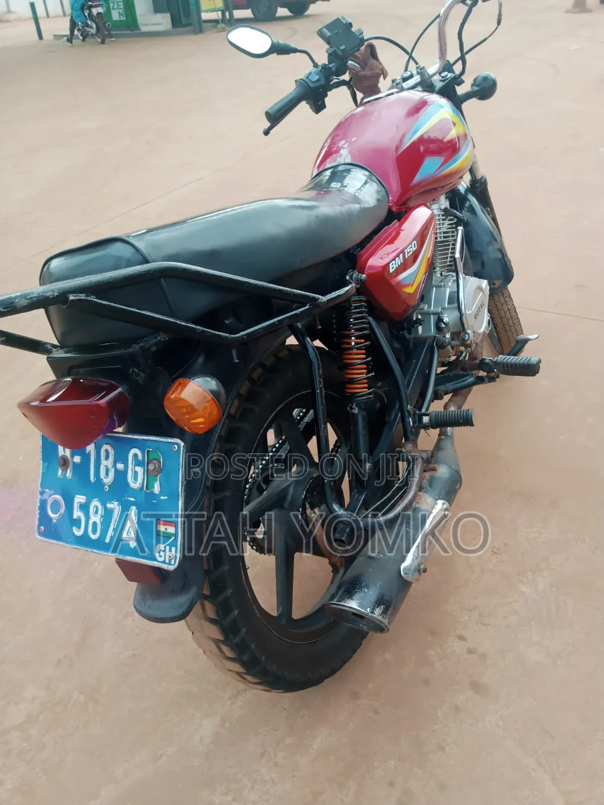 Bajaj Boxer 150 UG 2018 Red