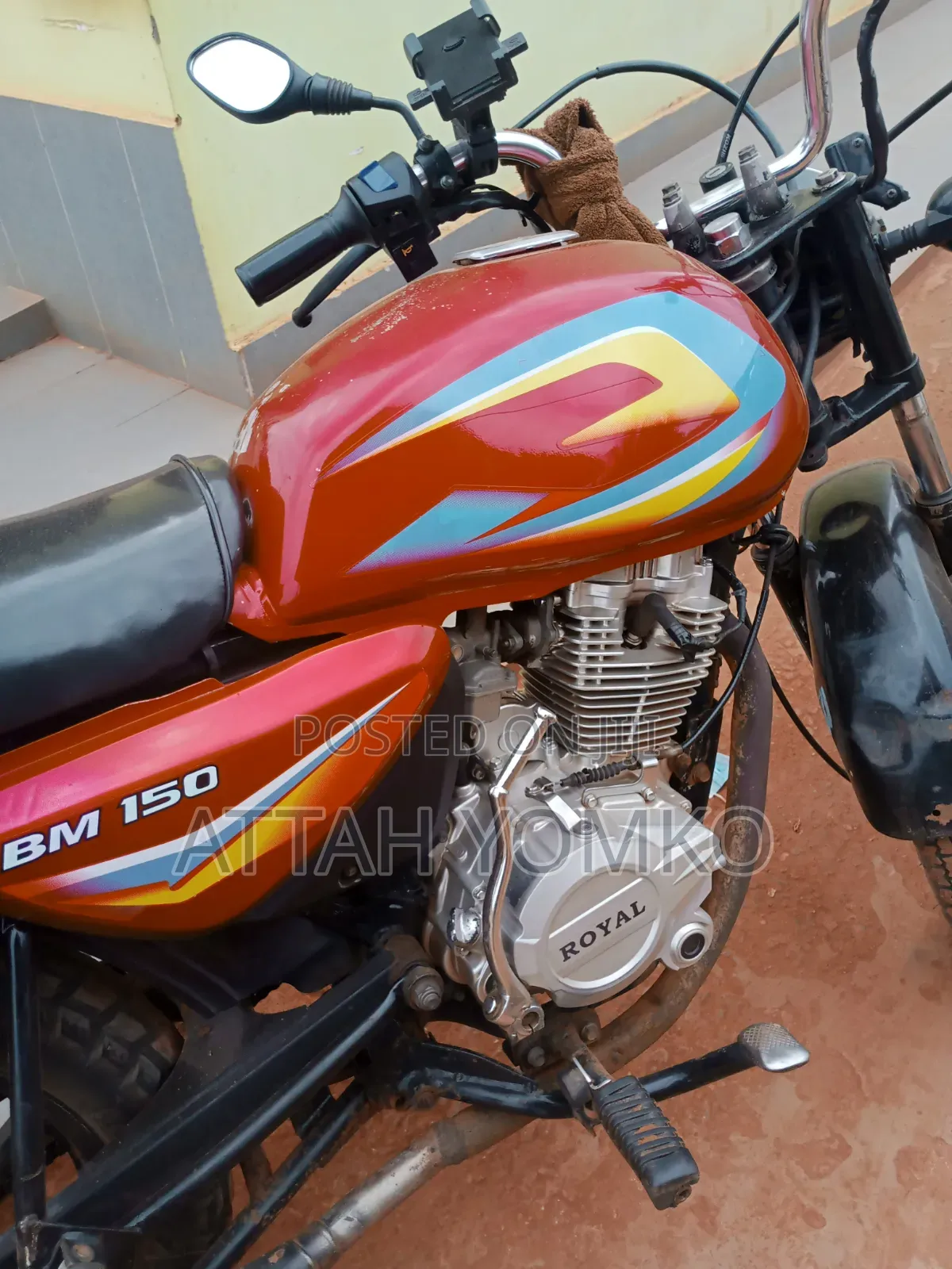 Bajaj Boxer 150 UG 2018 Red
