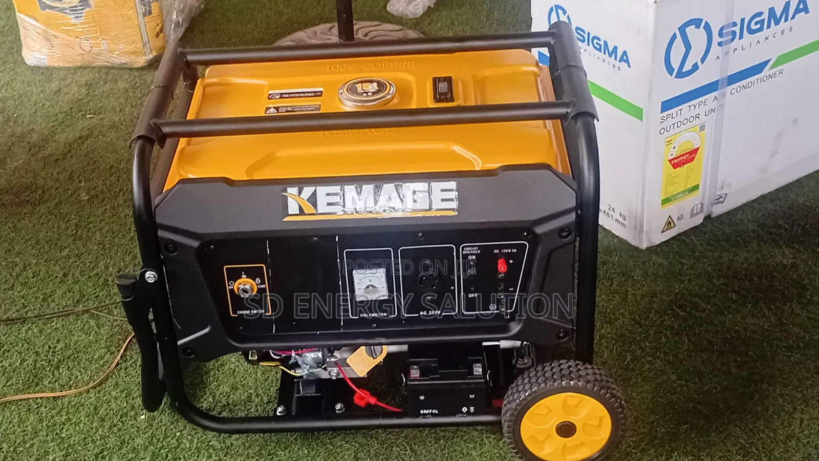 Kemage 7.5KVA Petrol Generator – Powerful Performance, Easy Operation