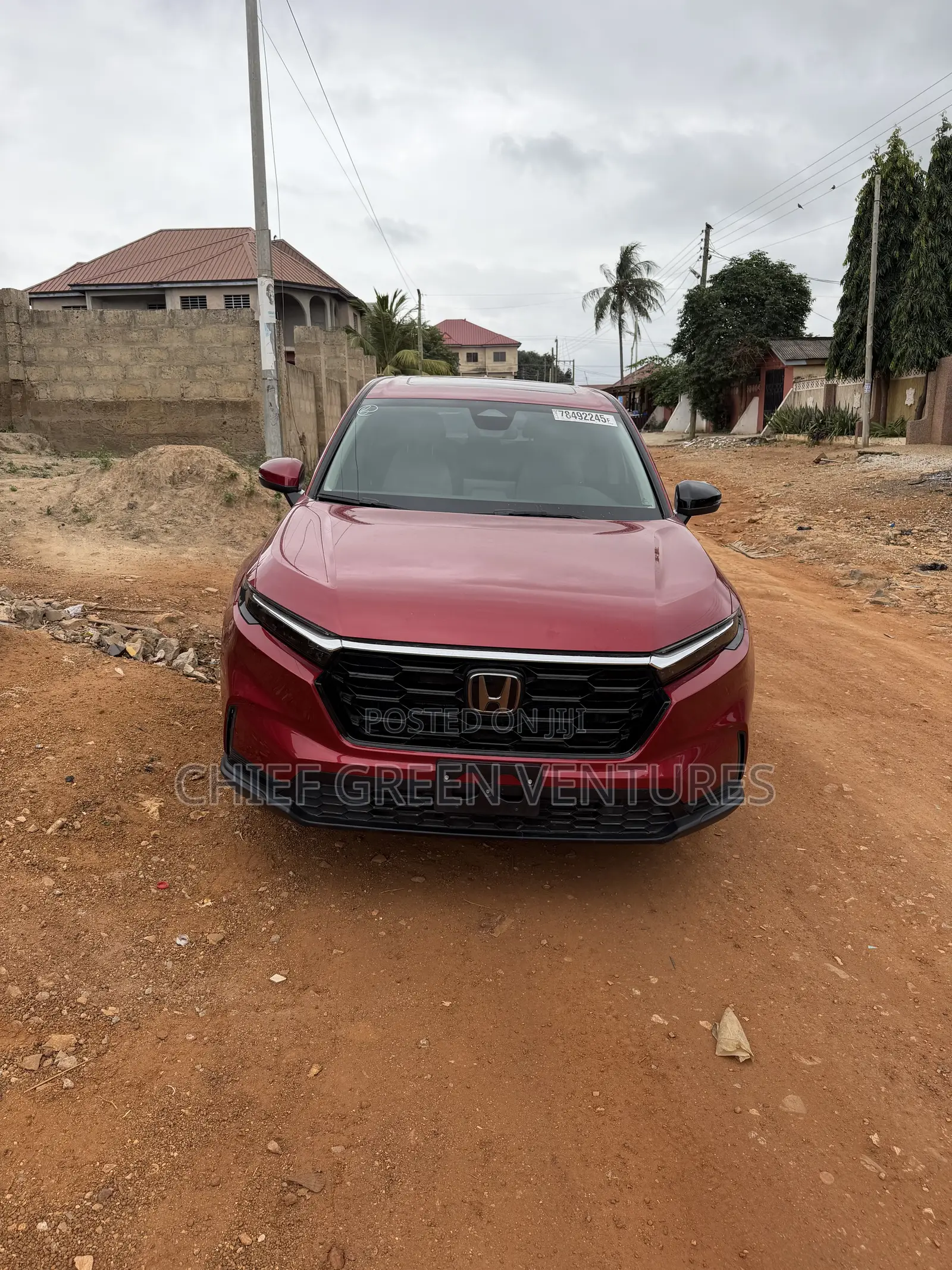 Honda CR-V EX AWD 2026 Red