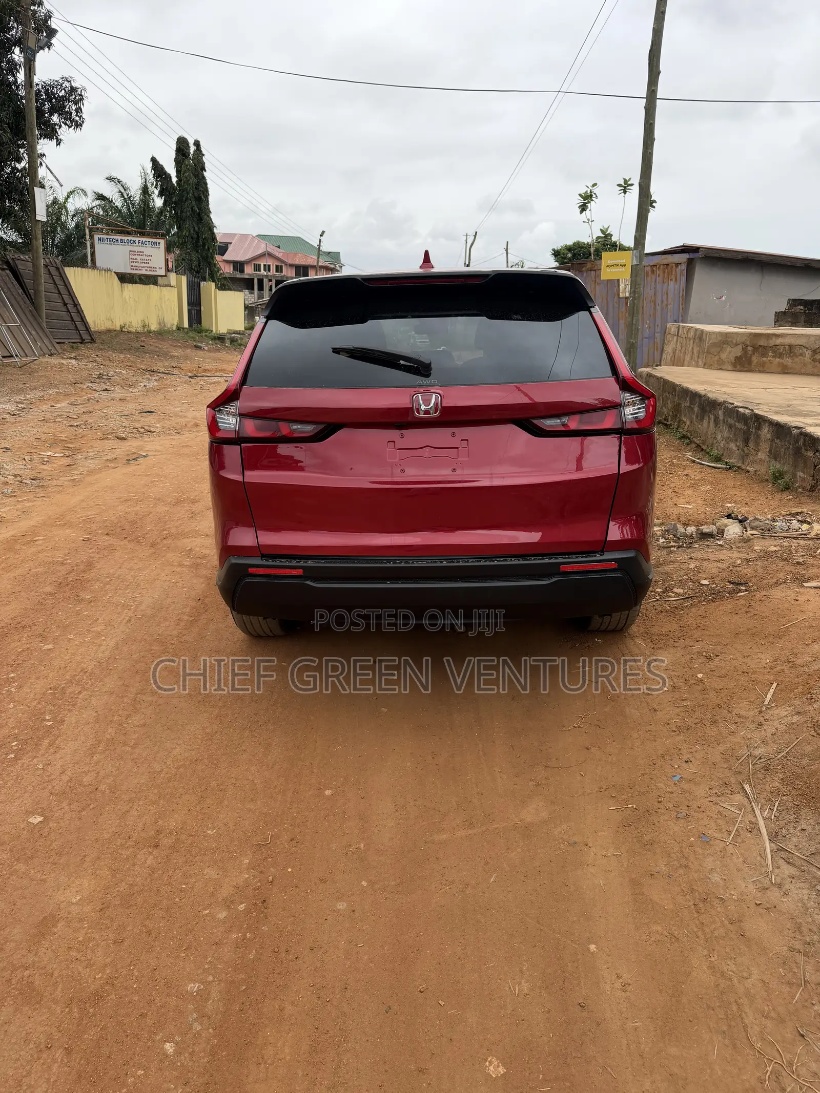 Honda CR-V EX AWD 2026 Red