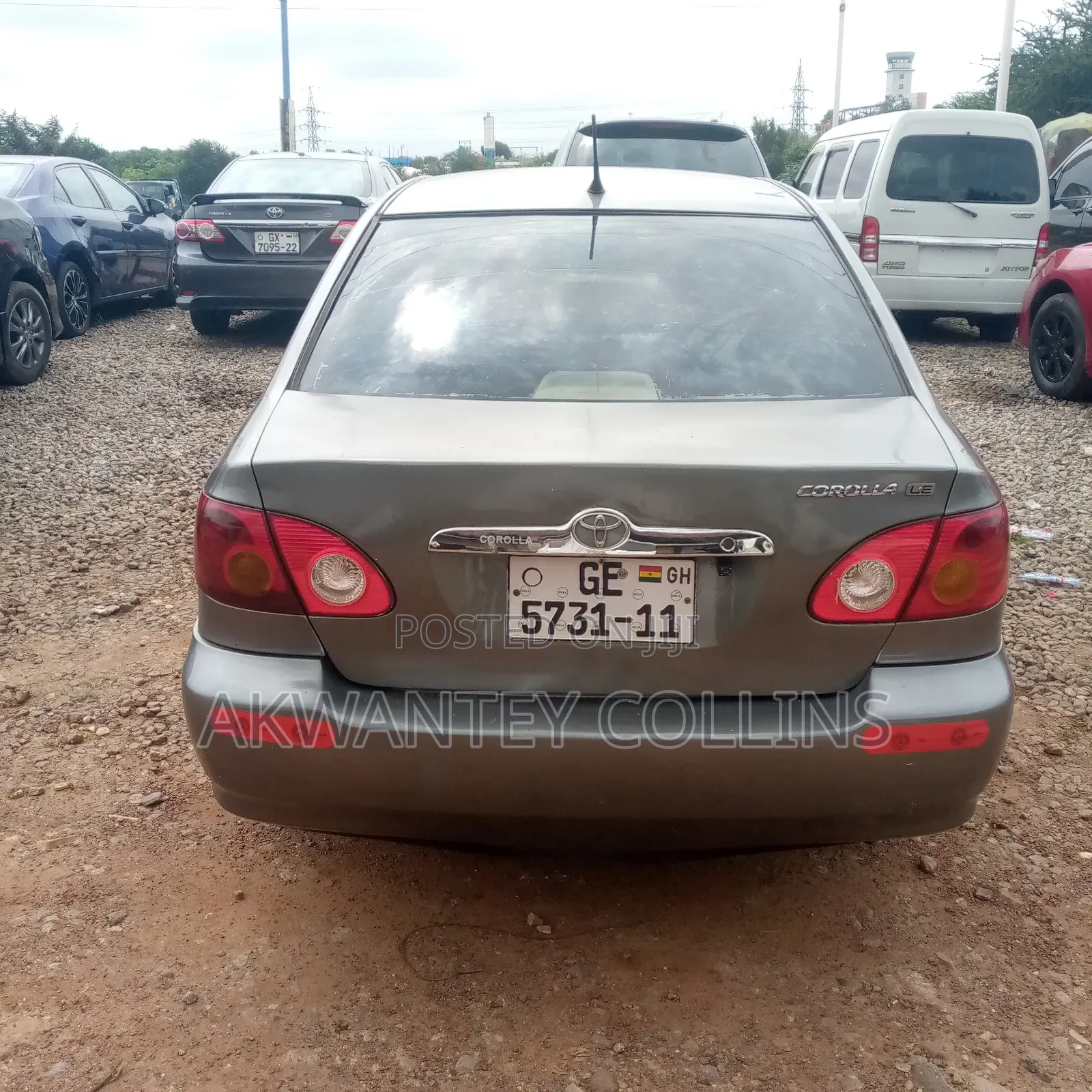 Toyota Corolla 2007 Gray
