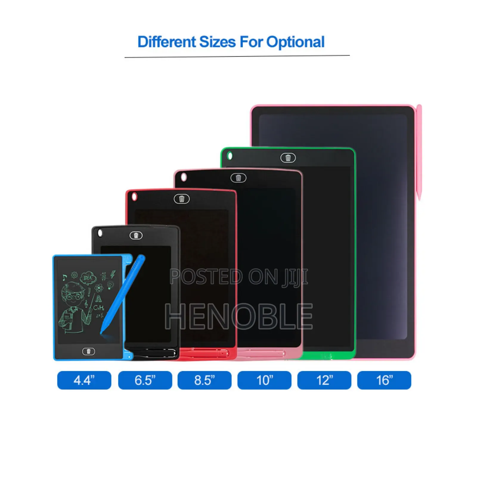 Rewritable Tablet of All Sizes
