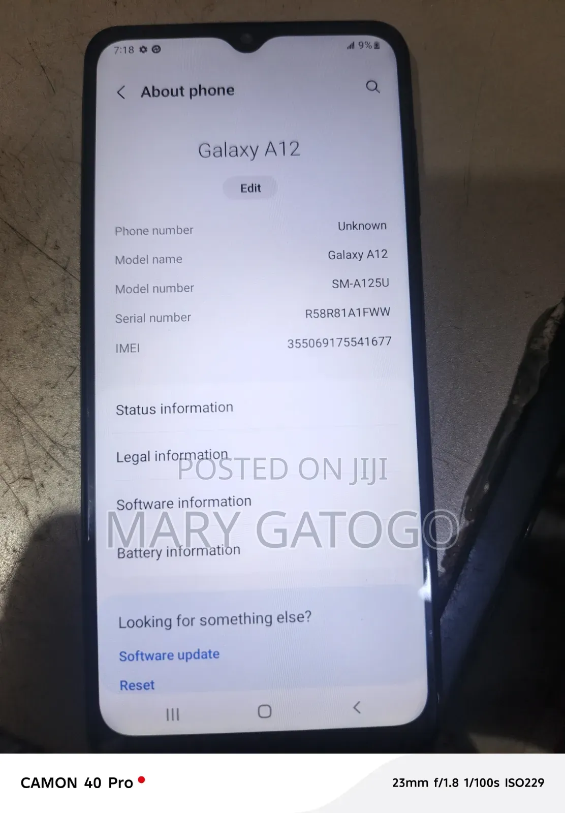 New Samsung Galaxy A12 32 GB Black