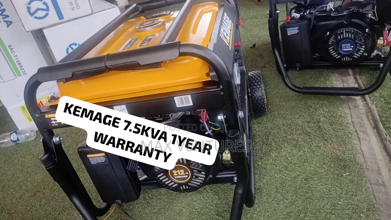 KEMAGE 7.5KVA Generator Excellent Power for Every Need 7.5kva