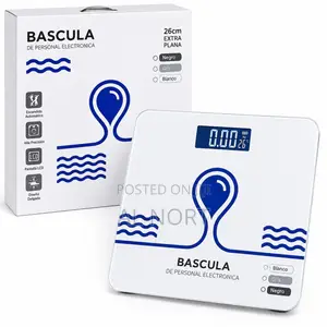 BASCULA Electronic Personal Scale 90335 – 26cm – White