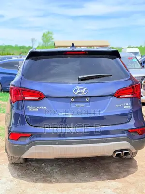 Hyundai Santa Fe Limited AWD 2017 Blue