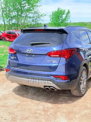 Hyundai Santa Fe Limited AWD 2017 Blue