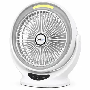 COB Light YT-M2031 Multifunction USB Desktop Fan – White