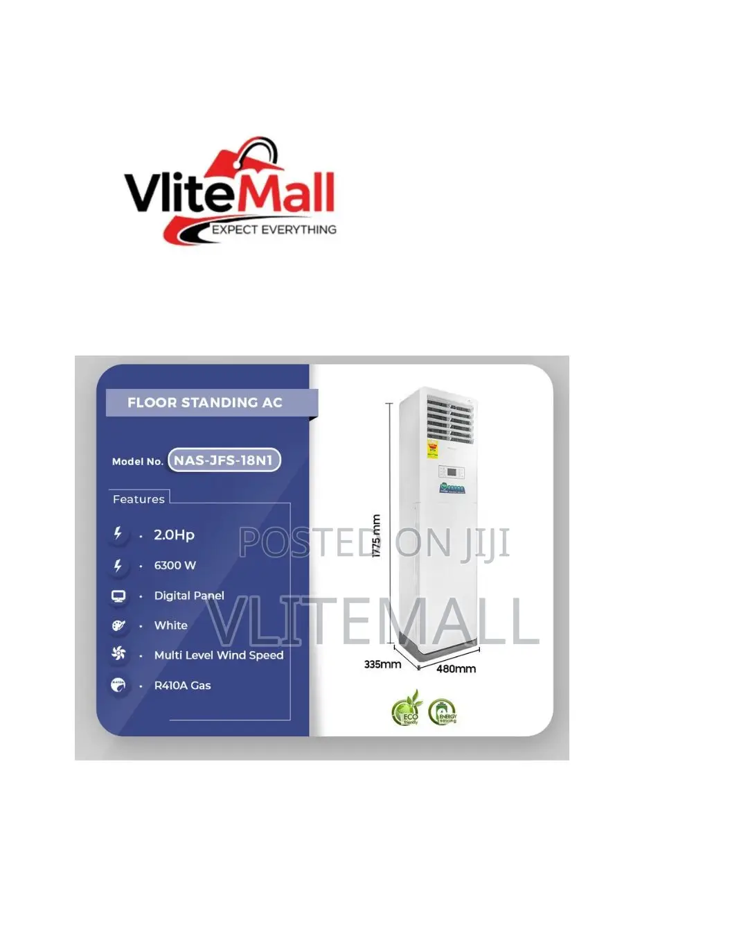 Nasco 2.5Hp Floor Standing Air Condition
Sku:
Nas-JFS-24n1