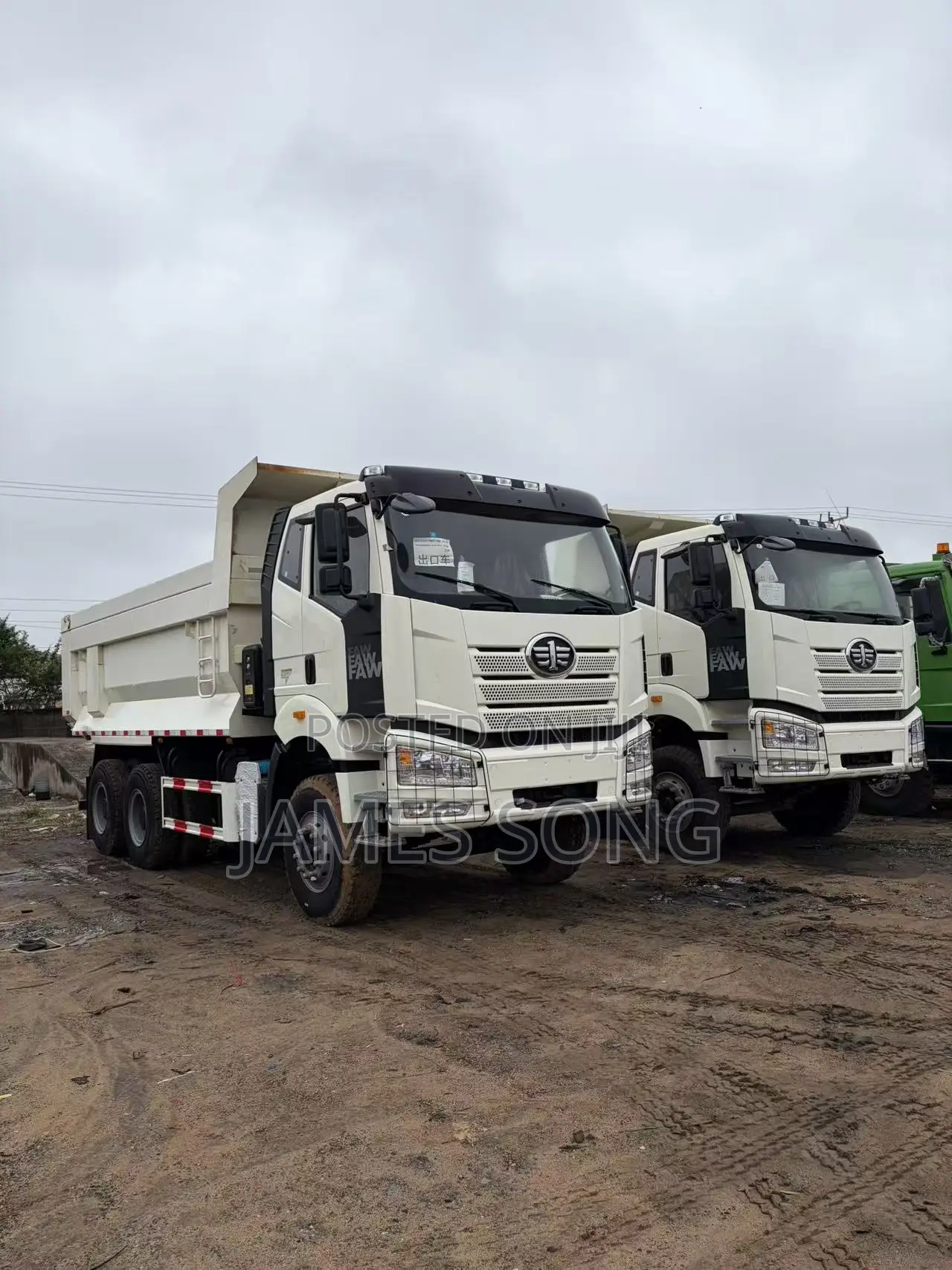 Brand New FAW 6x4 Dump Truck Sales at TEMA