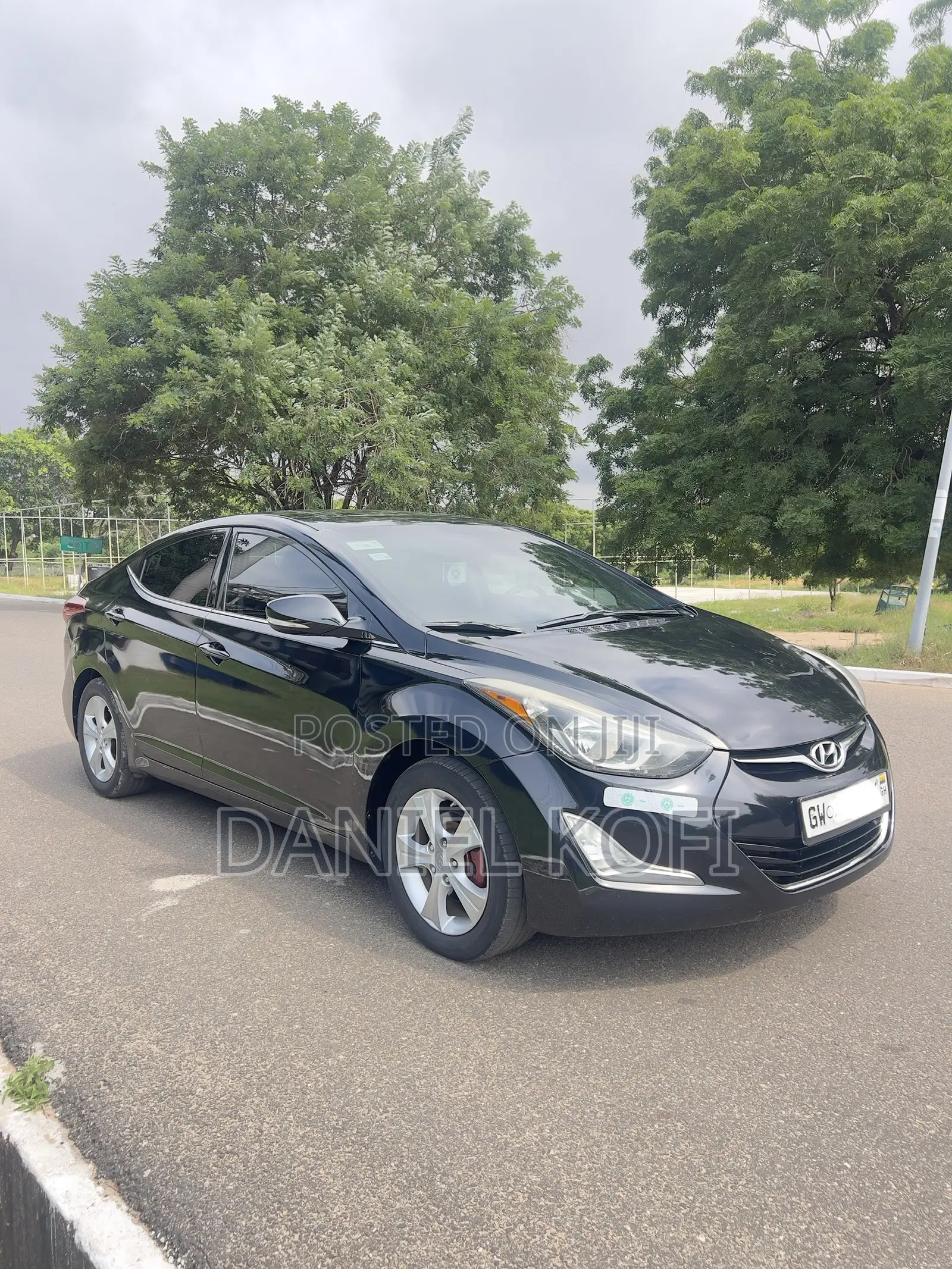 Hyundai Elantra Limited Sedan FWD (1.8L 4cyl 6A) 2016 Black