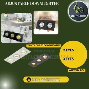 Triple Head Spot Light With GU10/MR16