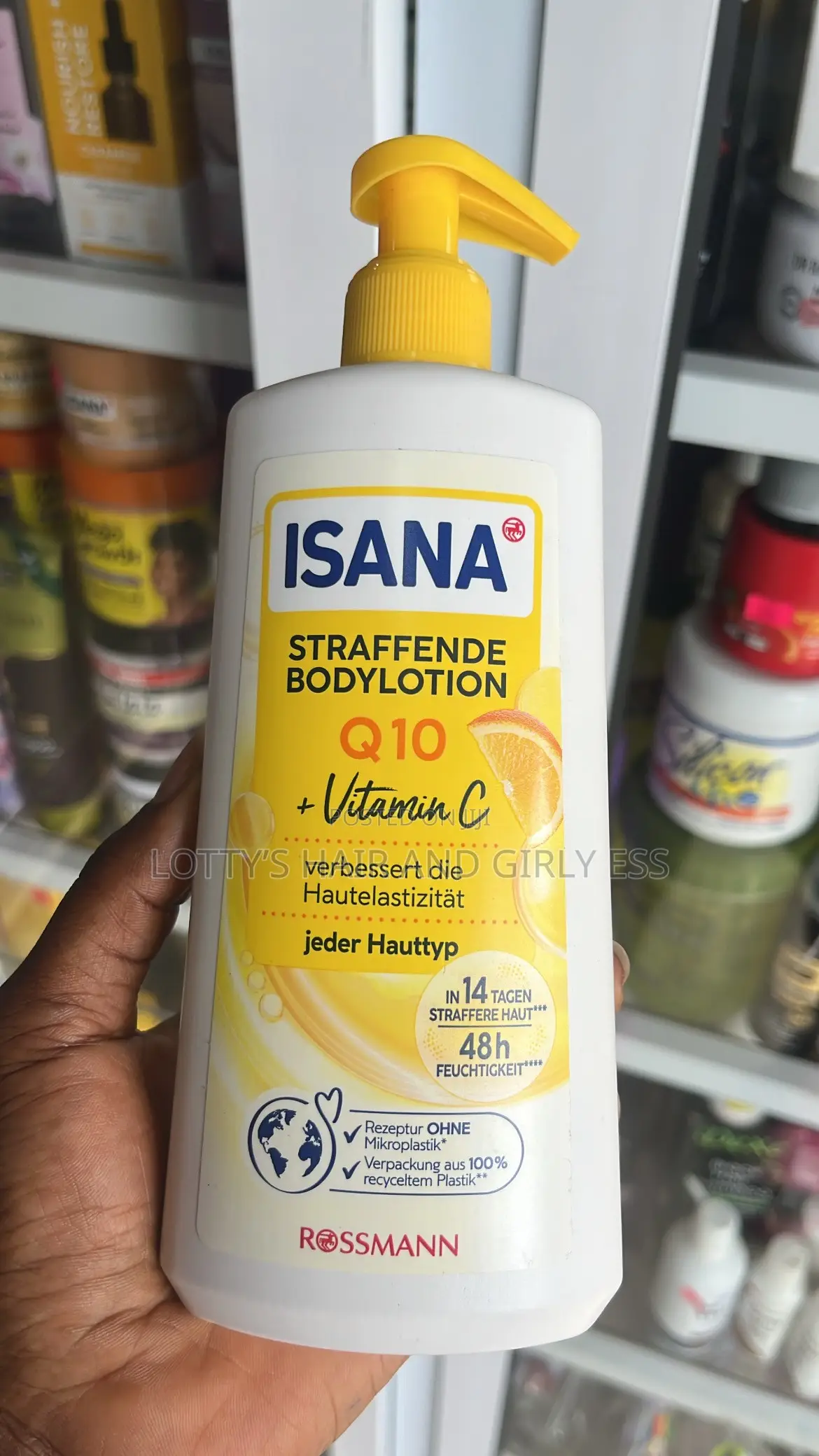 Isana Q10+ Vitamin C Firming Body Lotion