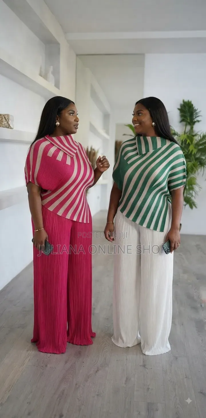 Miyake Top and Trousers