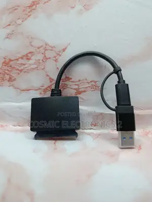Type-C/USB 3.0 to SATA Hard Drive Converter for 2.5-Inch SSD HDD
