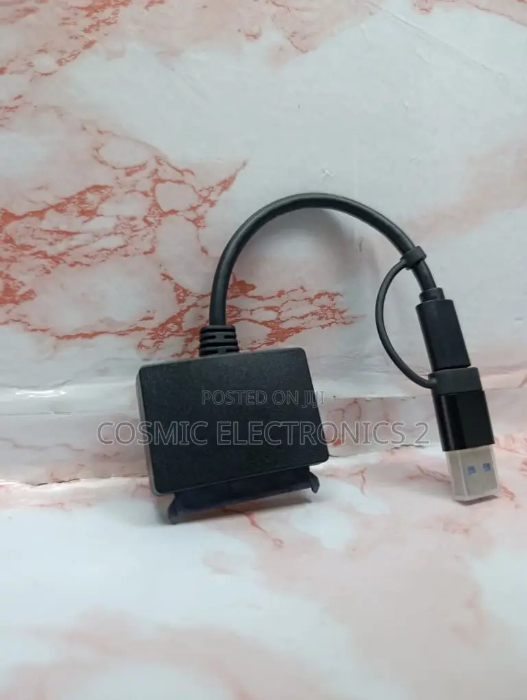 Type-C/USB 3.0 to SATA Hard Drive Converter for 2.5-Inch SSD HDD