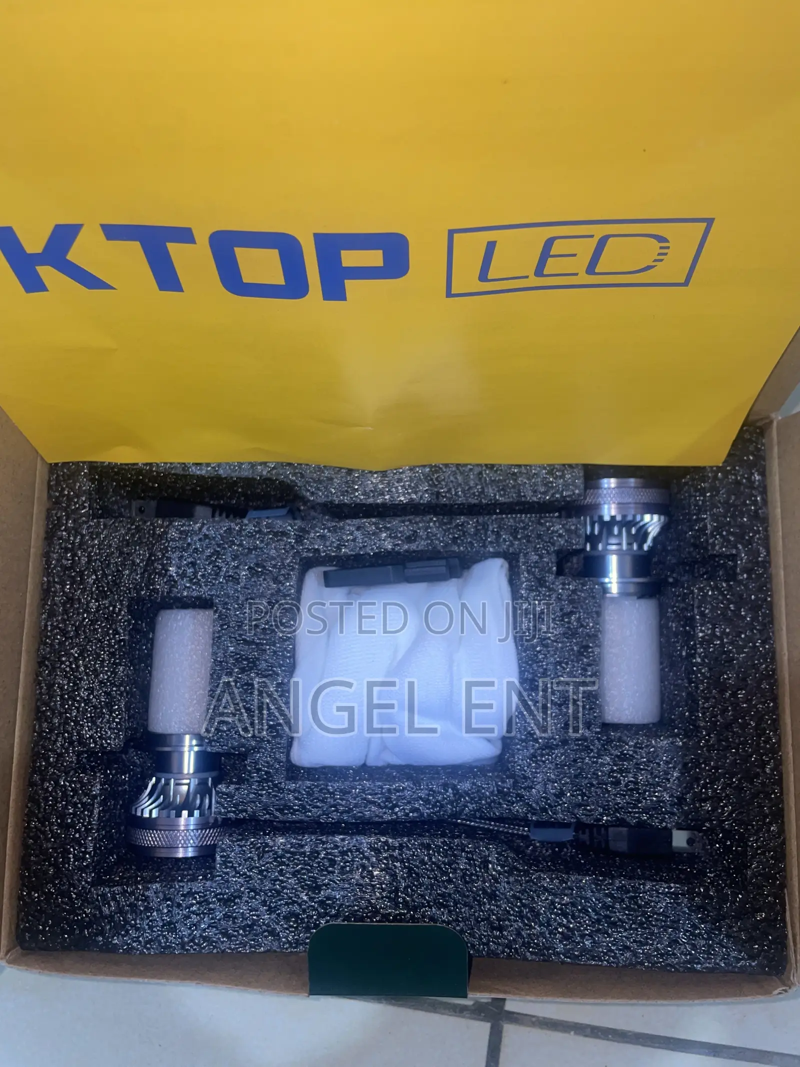 KPOP Quality 12V LED Headlight Bulbs Available (H4/H7/H8/9005)