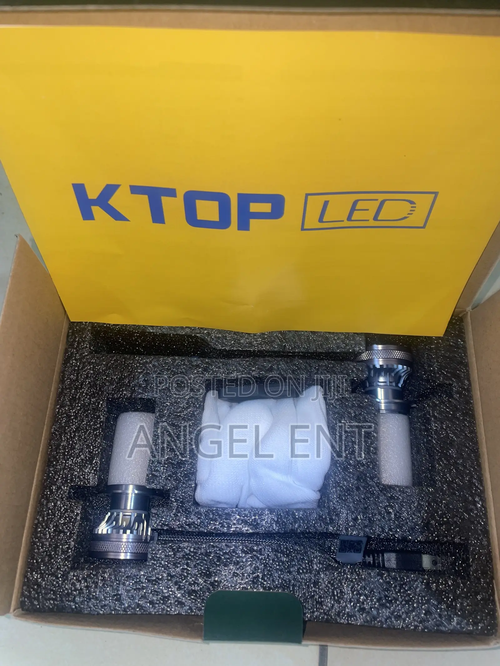 KPOP Quality 12V LED Headlight Bulbs Available (H4/H7/H8/9005)