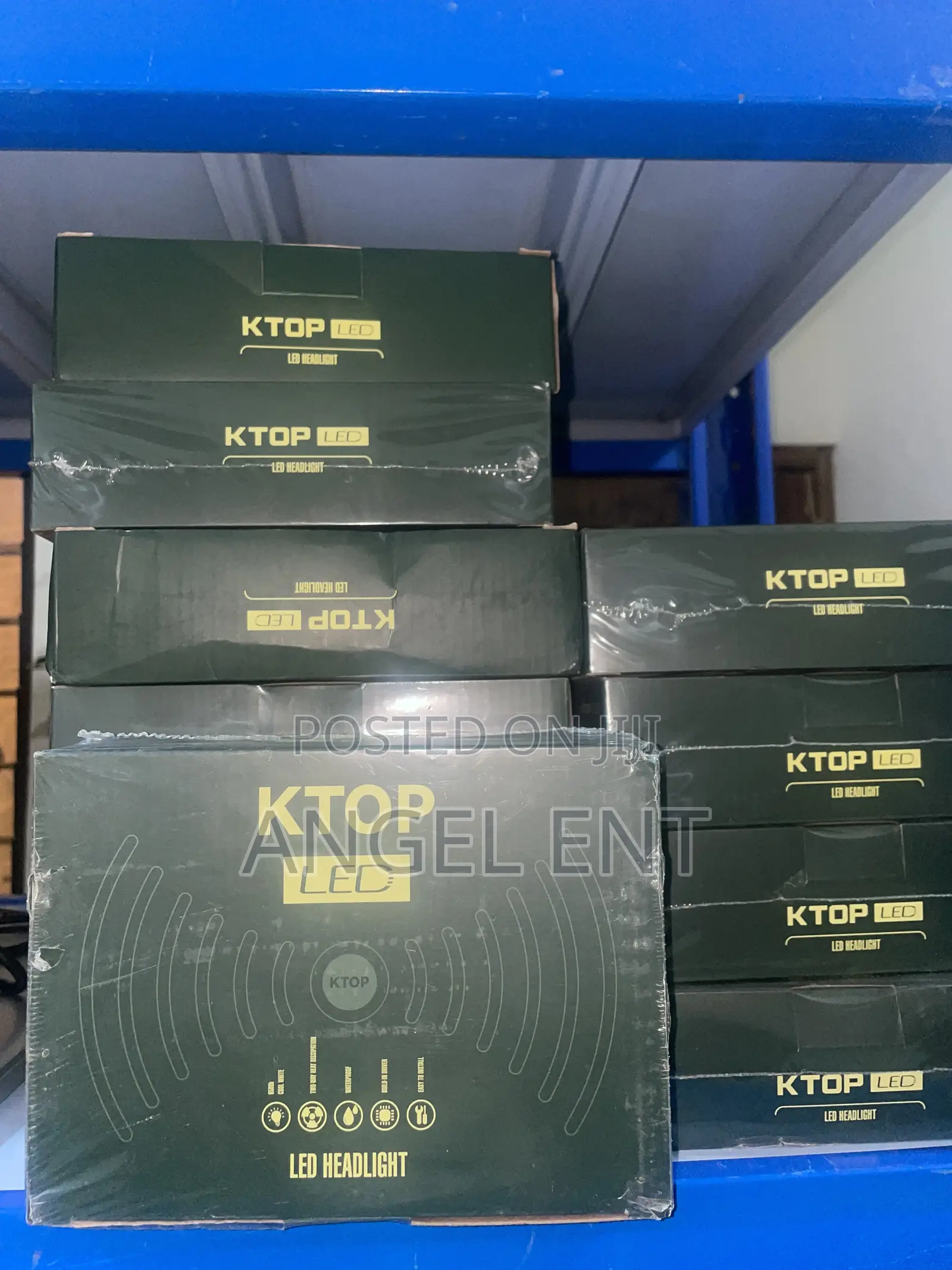KPOP Quality 12V LED Headlight Bulbs Available (H4/H7/H8/9005)